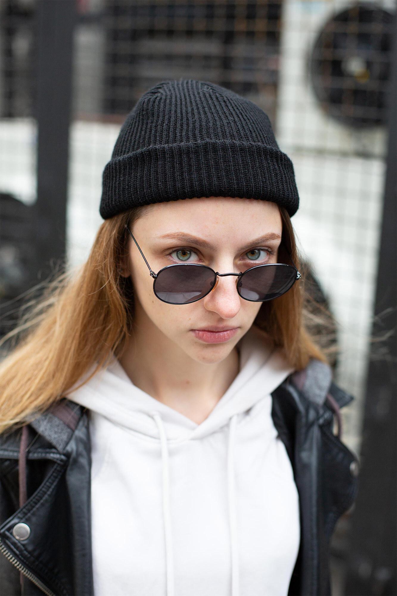 Шапка-бини Without Leon woman Черный (8042677)