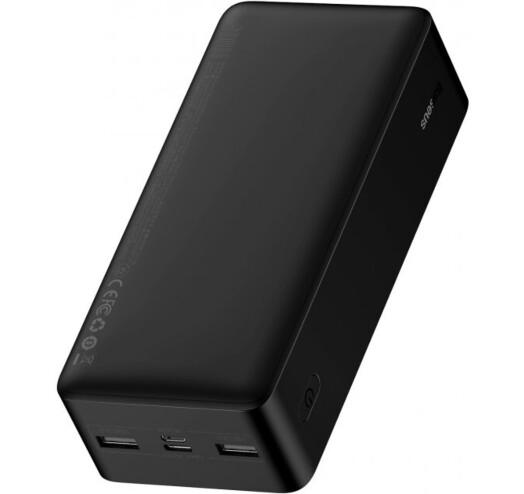 Портативний зарядний пристрій BASEUS Bipow 30000 mAh 15W USB/USB-C Black (PPDML-K01) - фото 2