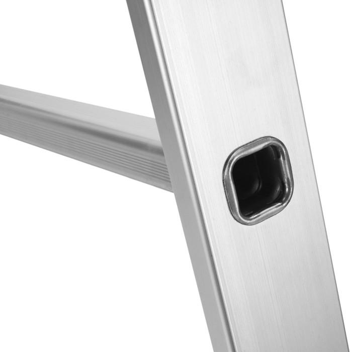 Драбина алюмінієва BLUETOOLS 3x14 сходинок (160-9010) - фото 8 Драбина алюмінієва BLUETOOLS 3x14 сходинок (160-9010) - фото 8