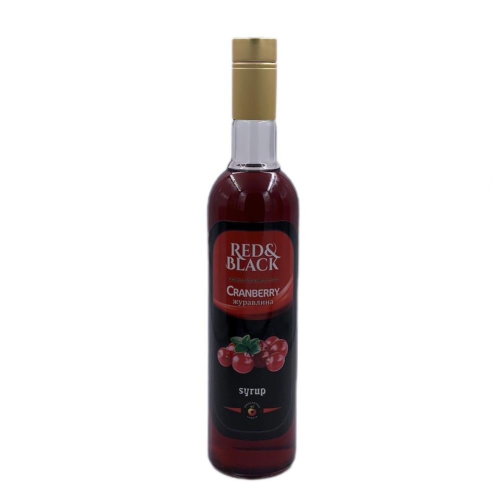Сироп Red&Black Журавлина 0,7 л (770001955)