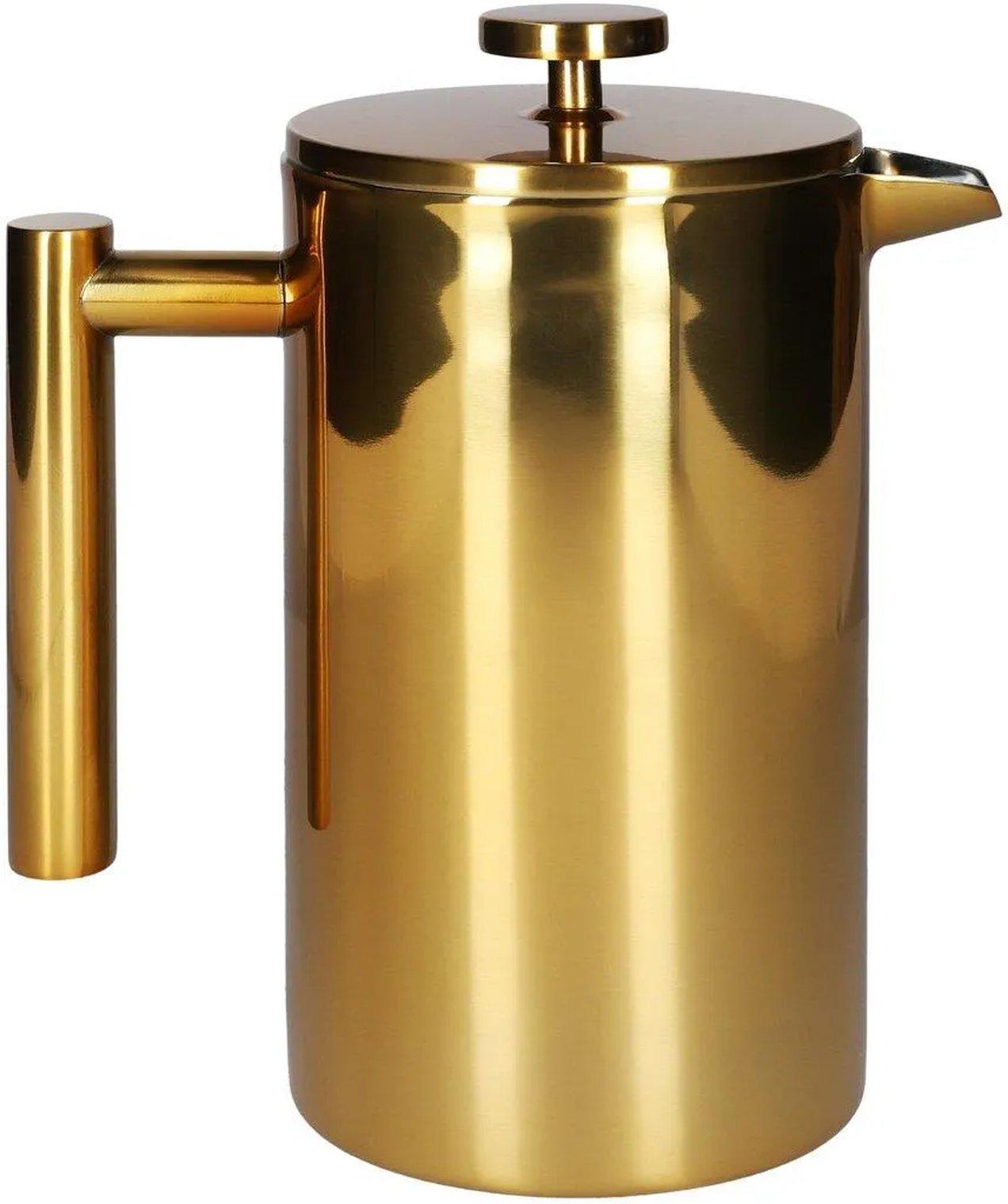 Заварник френч-пресс Homla BLANCHE 1 л Золотой (162622) Заварник френч-пресс Homla BLANCHE 1 л Золотой (162622)