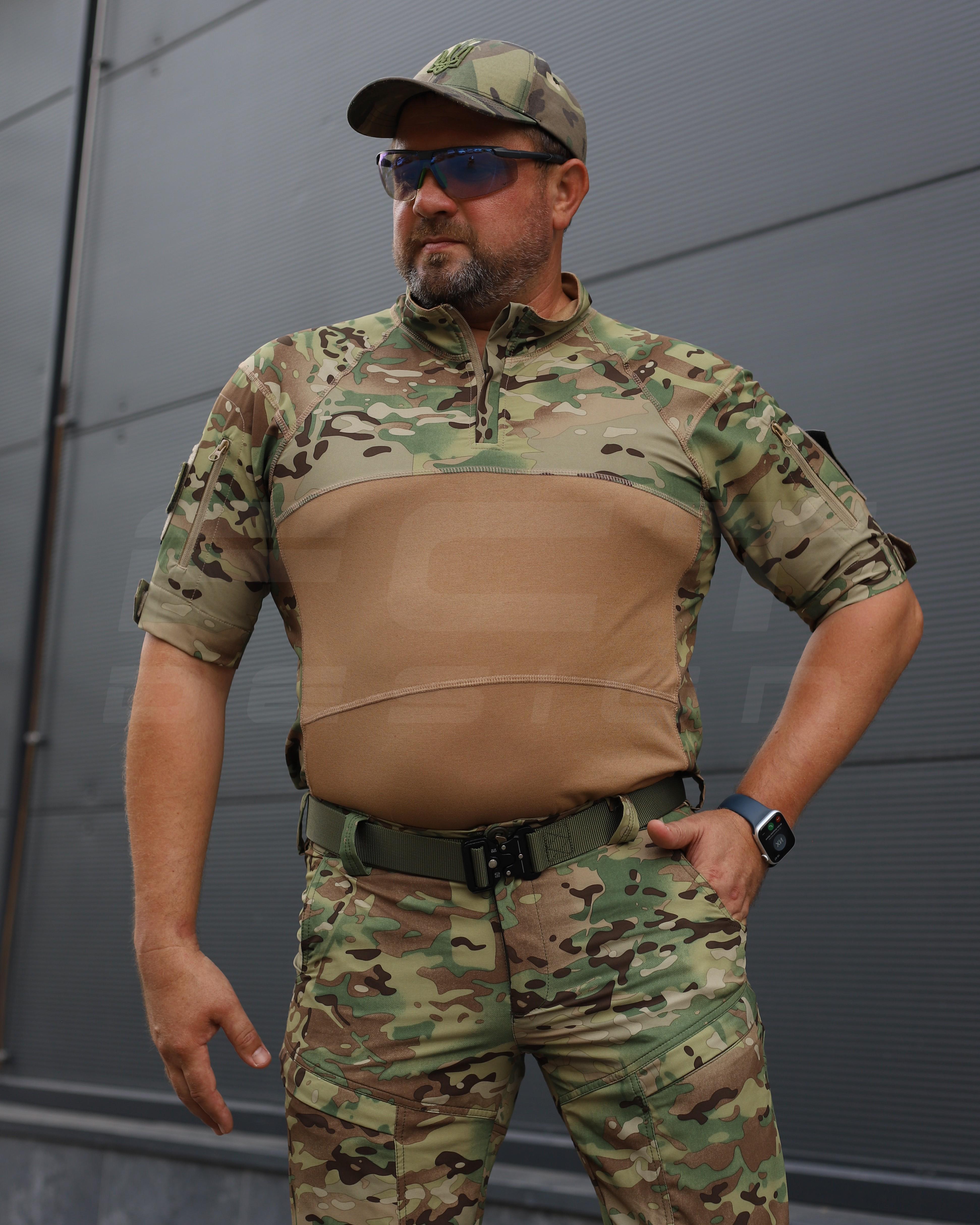 Сорочка убакс бойова FCT Design Страйкер з коротким рукавом р. 54 Мультикам - фото 15 Сорочка убакс бойова FCT Design Страйкер з коротким рукавом р. 54 Мультикам - фото 15