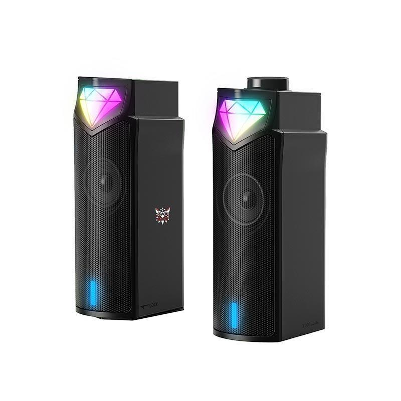 Колонки компьютерные ONIKUMA L1 Bluetooth RGB Black (020402)