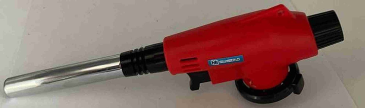 Газовий пальник п'єзопідпал на курку/регулятор/подовжене сопло (8001-001) - фото 2 Газовий пальник п'єзопідпал на курку/регулятор/подовжене сопло (8001-001) - фото 2