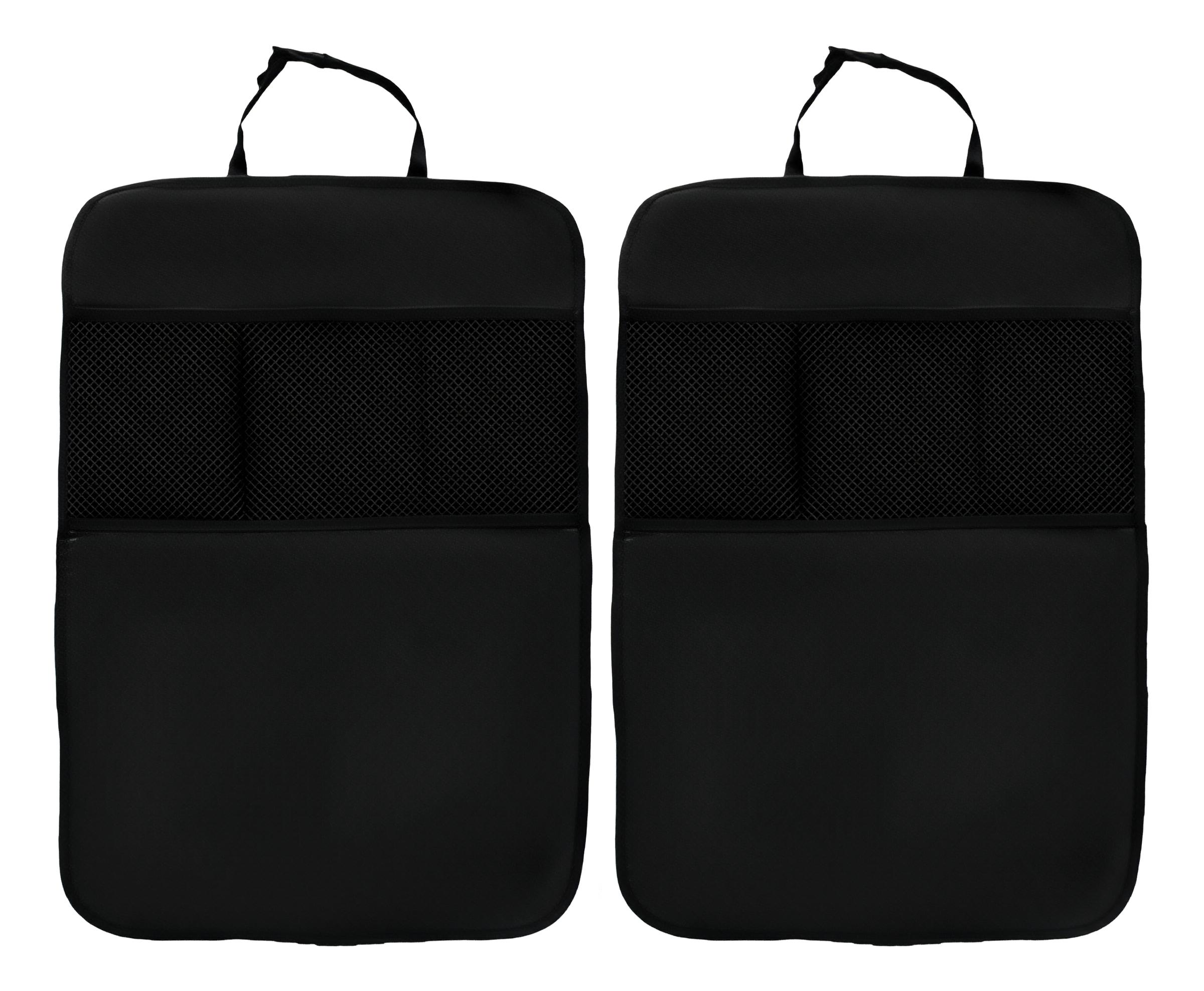 Органайзер на спинку сидіння автомобіля з кишенями 2 шт. Чорний Органайзер на спинку сидіння автомобіля з кишенями 2 шт. Чорний