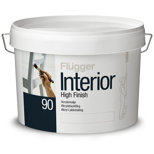 Емаль акрилова Flugger Interior High Finish 90 Base 4 2,8 л