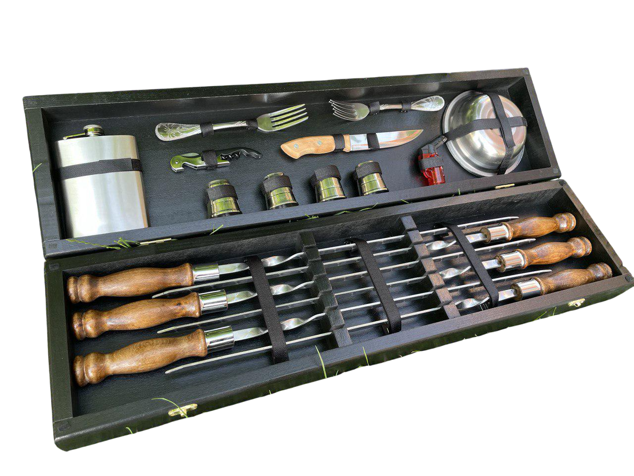 Набір шампурів у кейсі Grill Box 6 (10997833)
