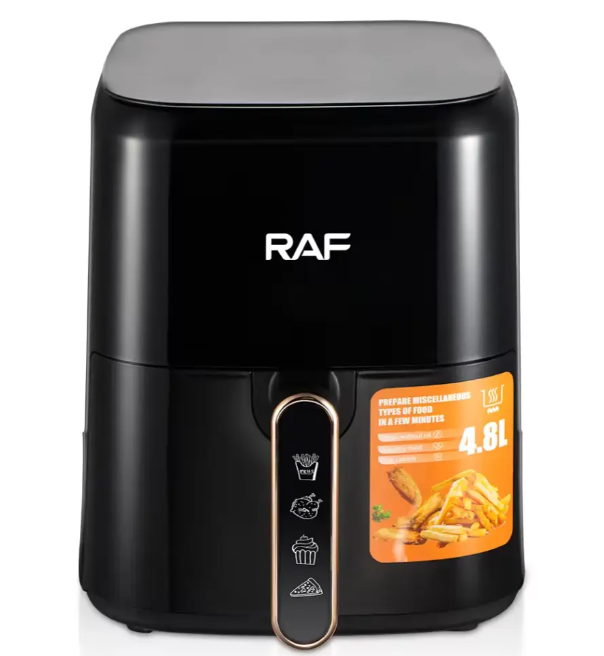 Мультипечь RAF 1500 Вт антипригарное покрытие чаши 4,8 л Черный (R-5362B)