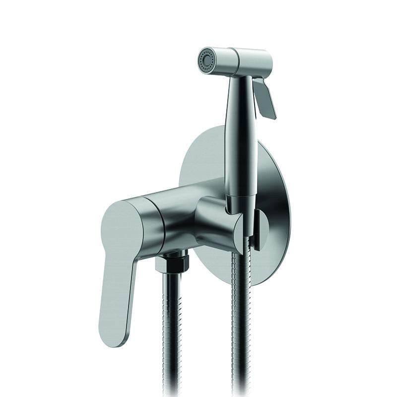 Смеситель KOER KI-23016-02 скрытого монтажа для гигиенического душа из нержавеющей стали (KR4793)