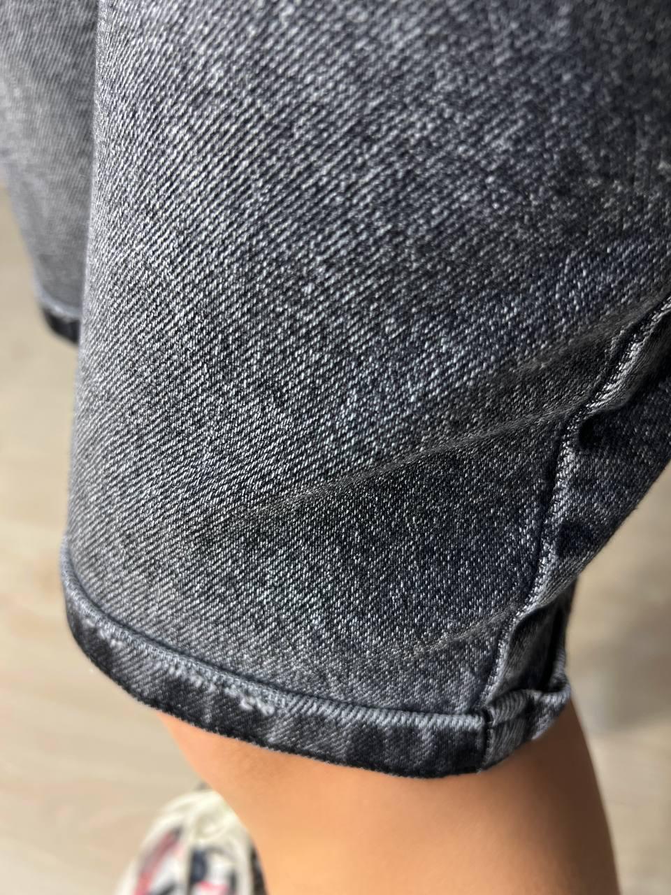 Шорты женские джинсовые Mikaletta 13124 бермуды с подворотом р. 30 Черный (4267) - фото 9 Шорты женские джинсовые Mikaletta 13124 бермуды с подворотом р. 30 Черный (4267) - фото 9