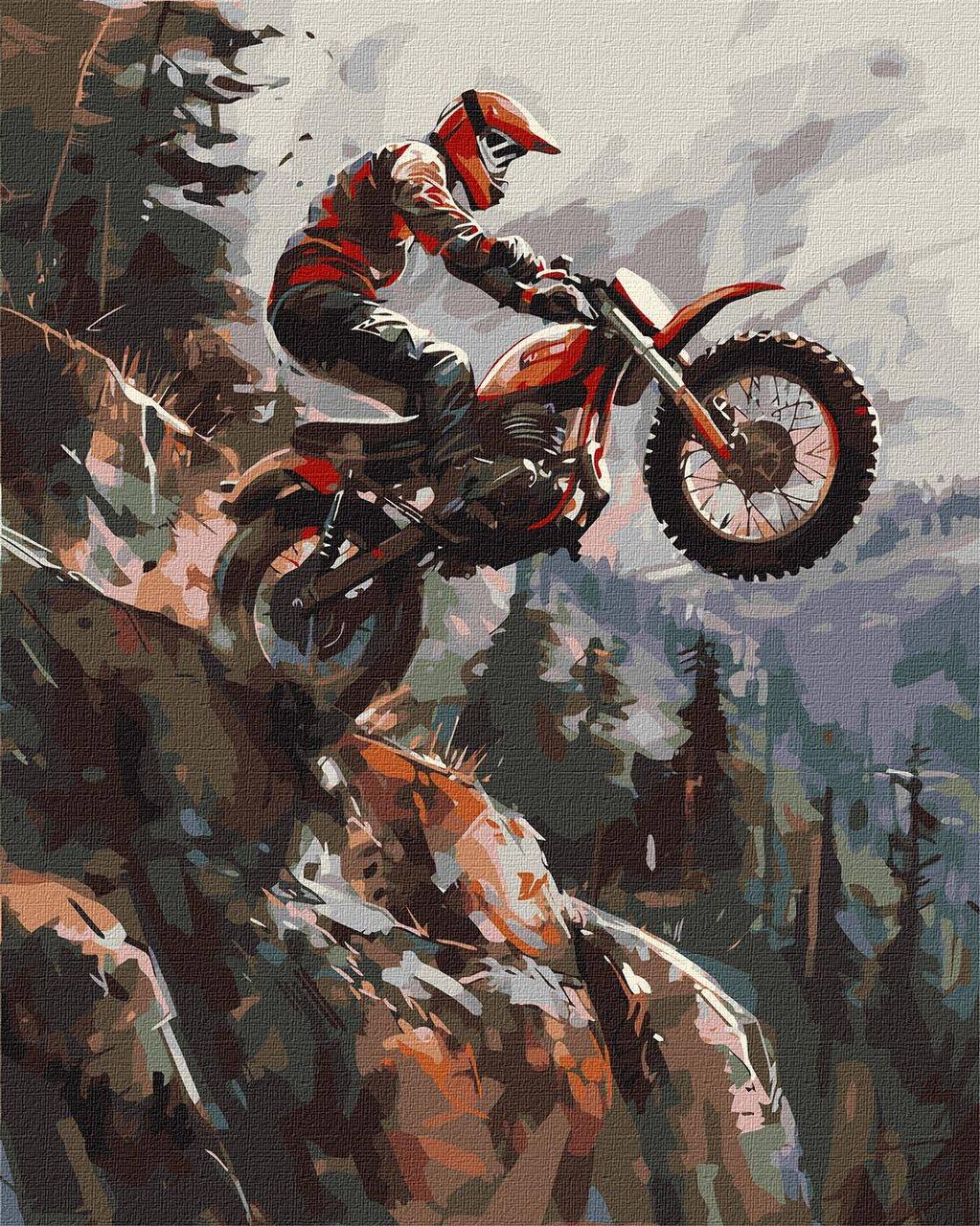 Картина по номерам Ideyka Экстрим в горах 40х50 см (2824808865)