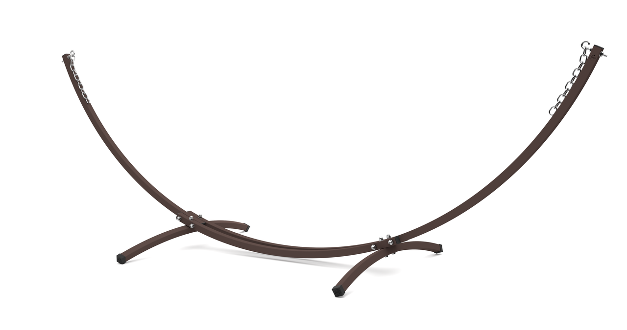 Стойка для двухместного гамака WCG металлическая с креплением для дома/дачи/сада Коричневый (WCGR-BR1) - фото 3
