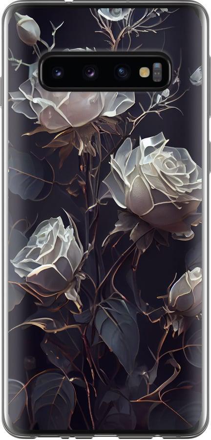 Чехол на Samsung Galaxy S10 Розы 2 (5550t-1640-42517) Чехол на Samsung Galaxy S10 Розы 2 (5550t-1640-42517)