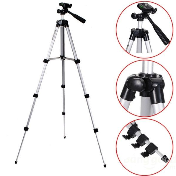 Штатив AC PROF TRIPOD 3110 GP791 35-102 см Grey - фото 3