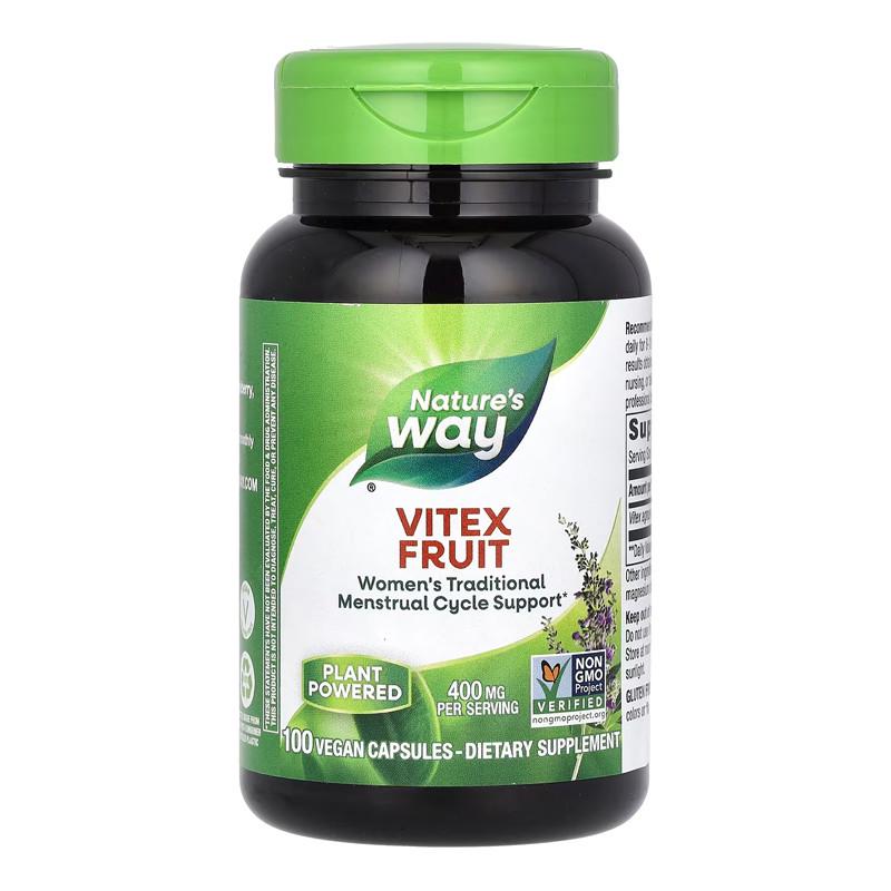 Плоды витекса Nature's Way Vitex Fruit 400 mg 100 вега-капс. (20510-01)