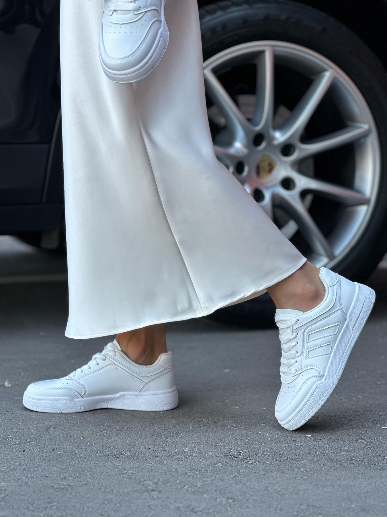 Кеды женские пресс-кожа р. 39 Белый (10381448) - фото 9 Кеды женские пресс-кожа р. 39 Белый (10381448) - фото 9