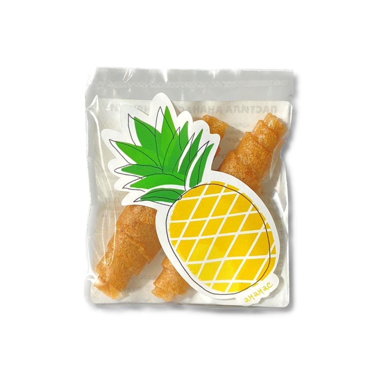 Пастила Еко Няшки Ананасовая без сахара 10 г (PASPACK10ANANAS)