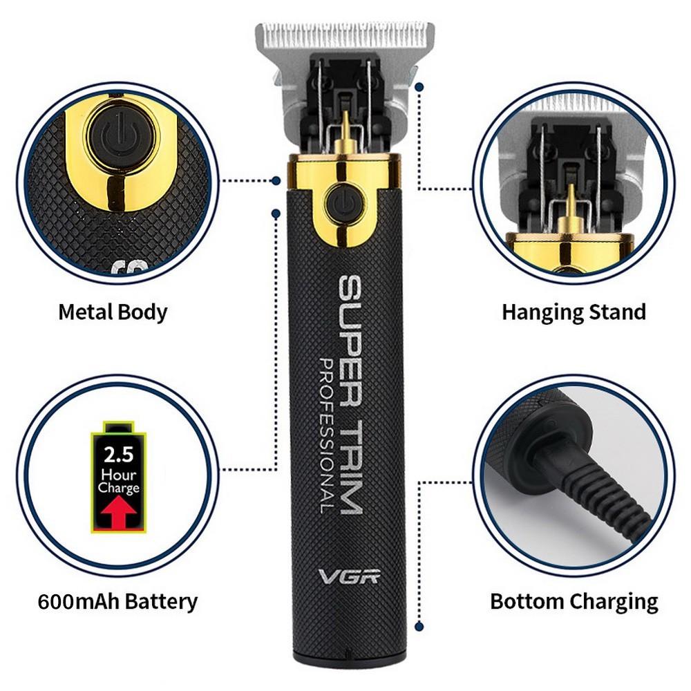 Машинка для стрижки окантовочна VGR V-082 - фото 6