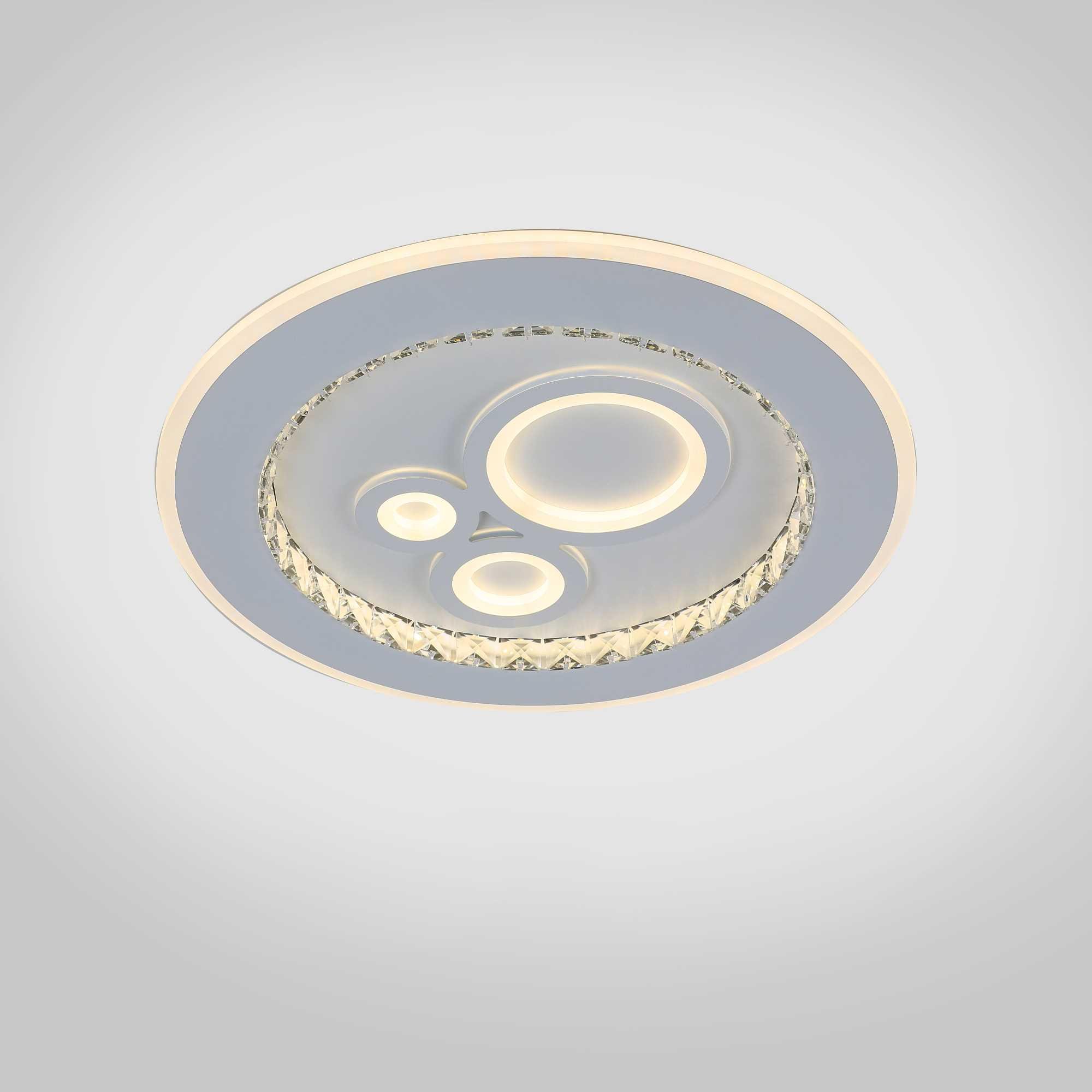 Люстра светодиодная Valeso V K28888 акриловая с пультом (000031012)