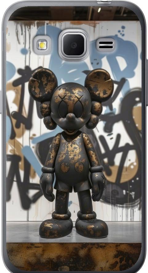 Чехол на Samsung Galaxy Core Prime VE G361H Bronze kaws v2 (6098u-211-42517)