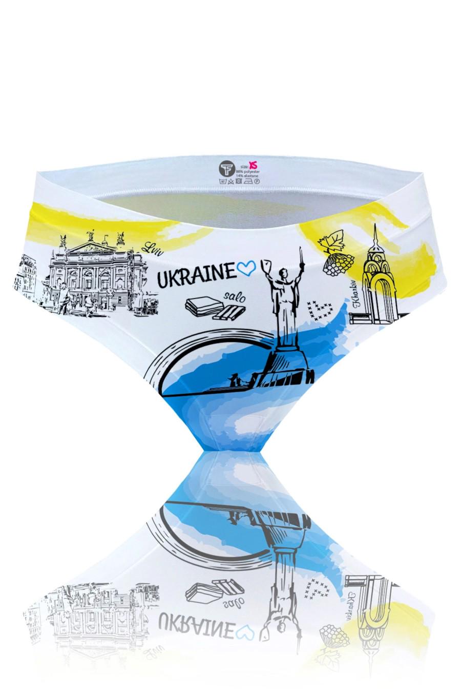 Женские трусики Totalfit слип с ярким принтом L (89843-63177-1655)