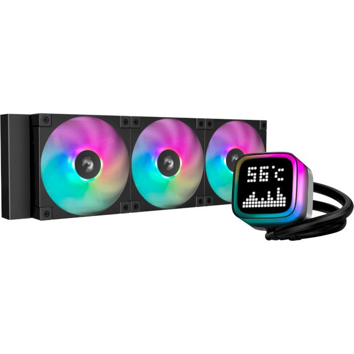 Система водяного охолодження DeepCool Gammaxx LP360 360 мм 4-pin 3 ARGB вентилятора (621626)