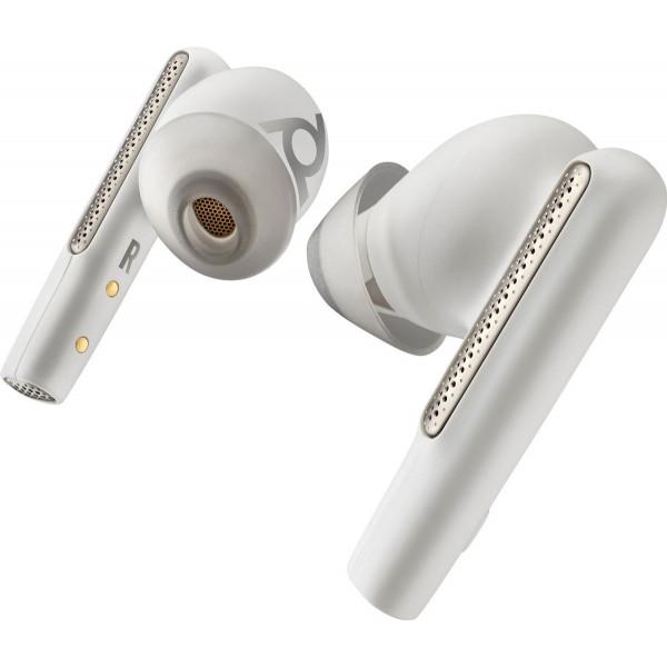 Наушники с кейсом Poly TWS Voyager Free 60+ Earbuds/BT700C/TSCHC White (7Y8G6AA) - фото 3