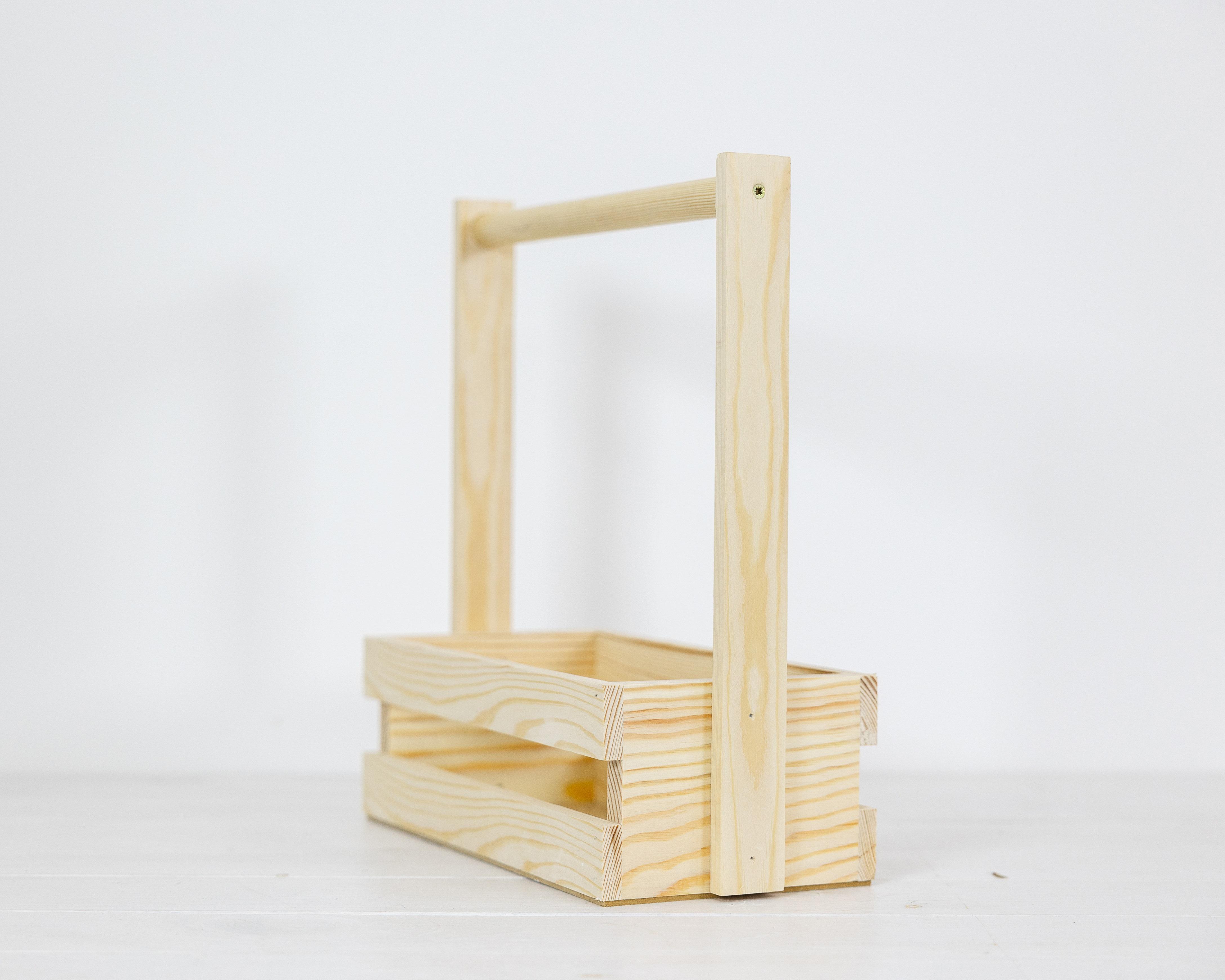 Ящик деревянный для подарков Лагом некрашеный (0001149) - фото 6