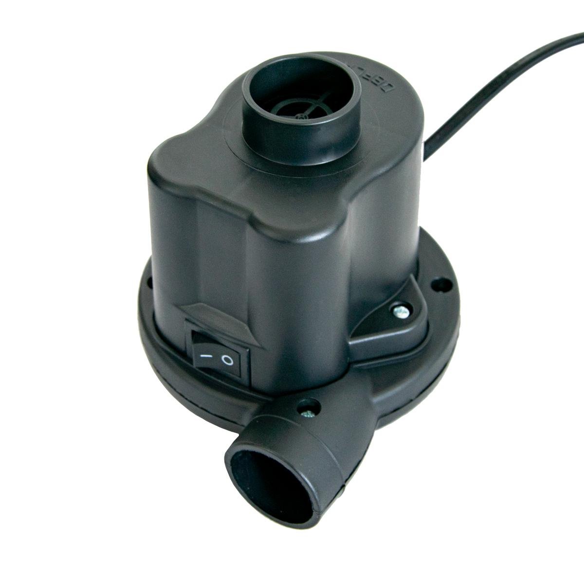 Повітряний насос для матраців Air Pump ZQ-606 12V Чорний (1009239-Black) - фото 1