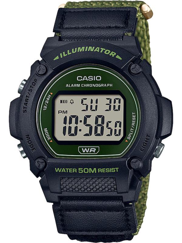Наручний годинник чоловічий Casio W-219HB-3AVEF (182763)