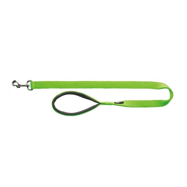 Поводок с неопреновой подкладкой Trixie Premium XS-S 1,2 м 15 мм Зеленый (4053032016835)