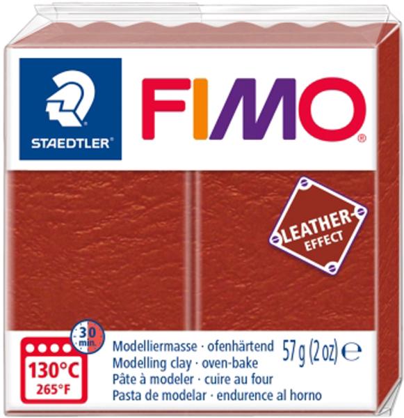 Глина полимерная Fimo Leather-effect 57 г Ржавчина (8010-749)