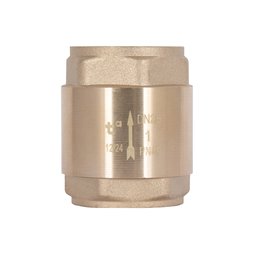 Клапан обратный Thermo Alliance Slim с латунным штоком 1" ВВ (SD00053412)