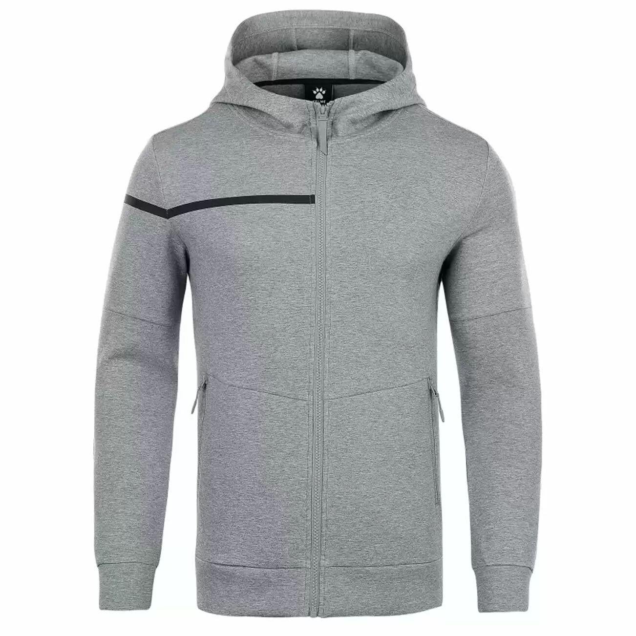 Олімпійка з капюшоном Kelme 14 років/XS Сірий (8261WT1018.9222)