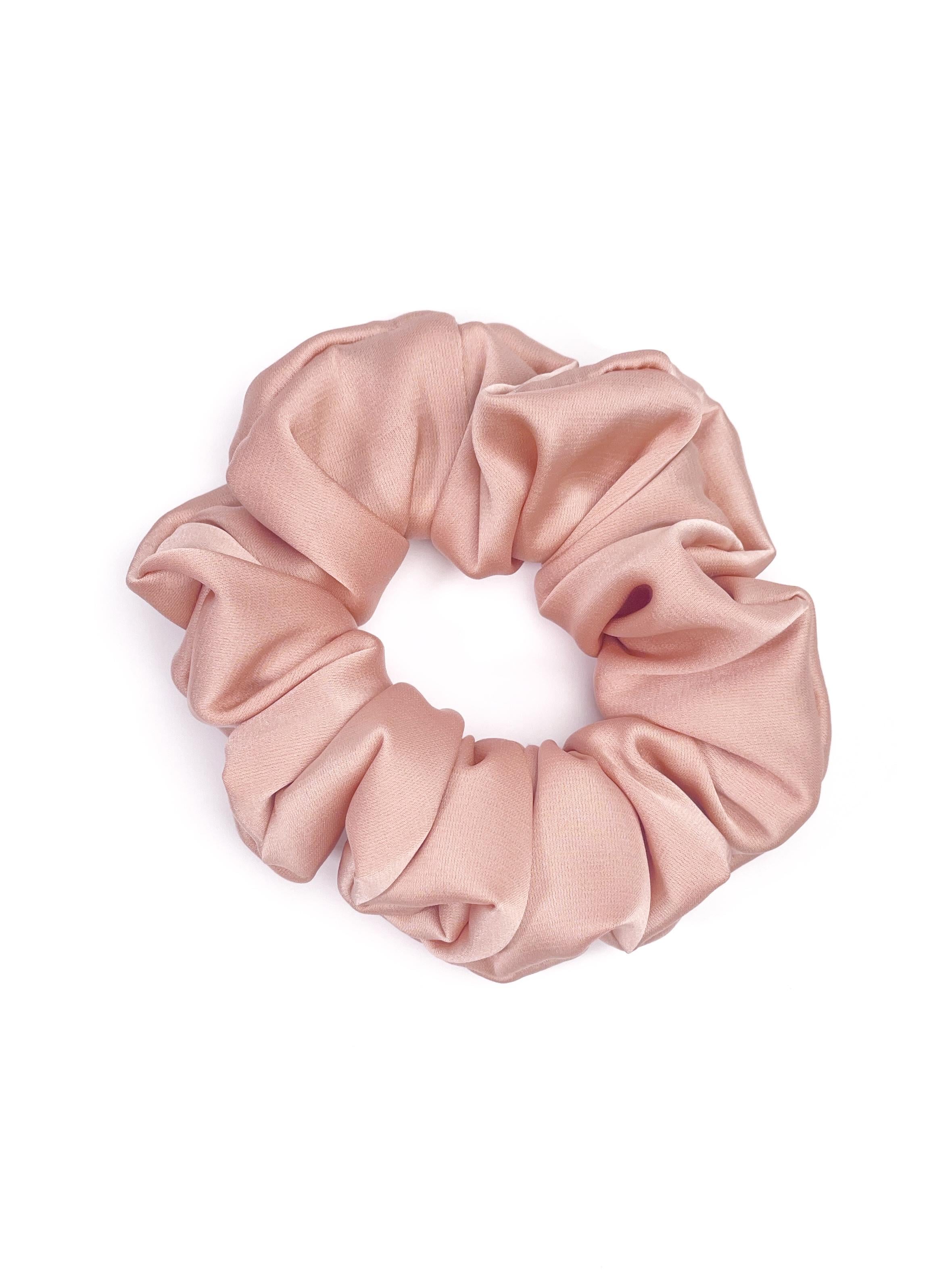 Резинка для волос BEROZE Blush атлас 10 см Розовый