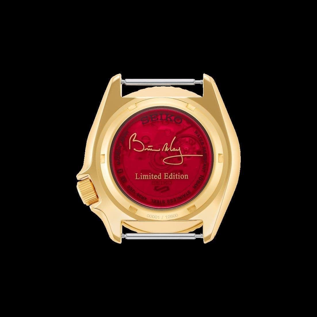 Наручные часы мужские Seiko SRPH80K1 5 Sports Queen Brian May Limited Edition (1583577884) - фото 4 Наручные часы мужские Seiko SRPH80K1 5 Sports Queen Brian May Limited Edition (1583577884) - фото 4