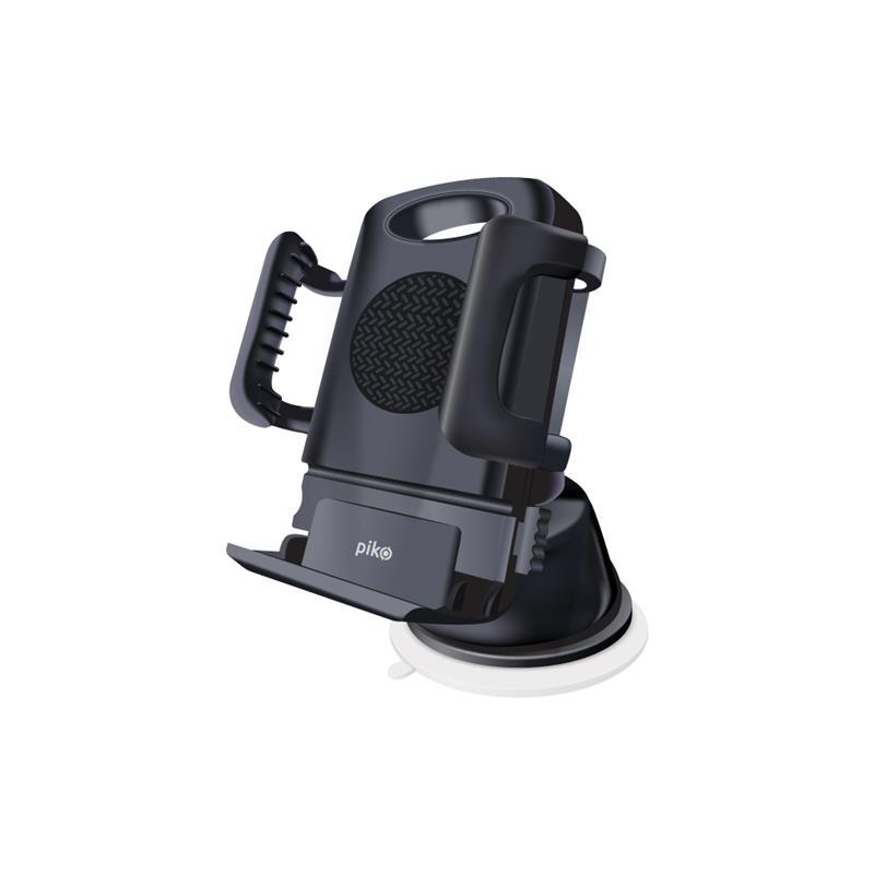 Держатель автомобильный Piko Holder M01SH механический на присоске Black (1283126578205)