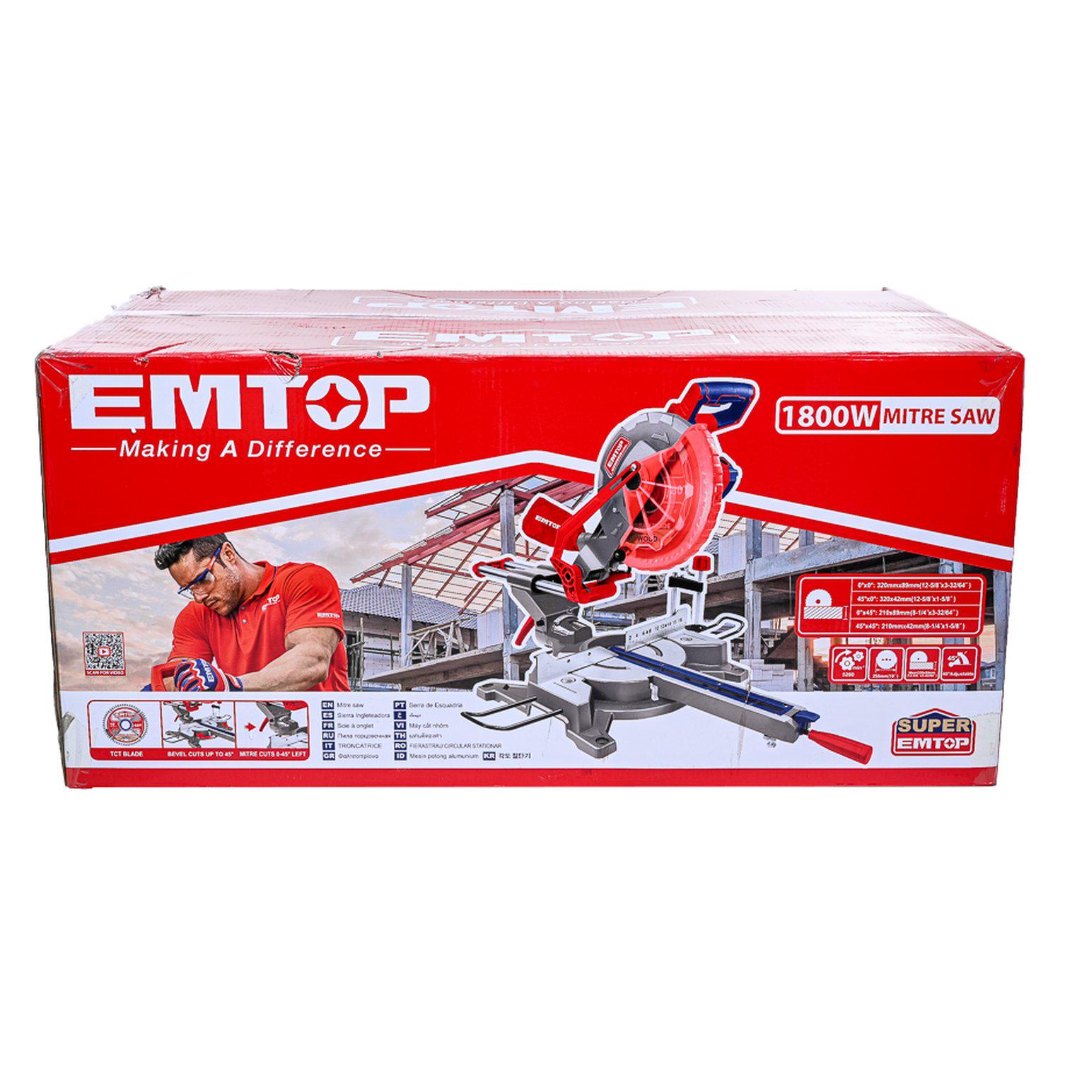 Пила торцовочная EMTOP EMSW2180017 - фото 19 Пила торцовочная EMTOP EMSW2180017 - фото 19