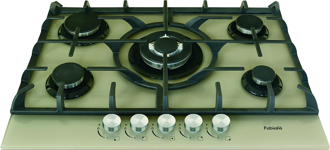 Газовая панель Fabiano FHG 10-55 VGH-T Champagne