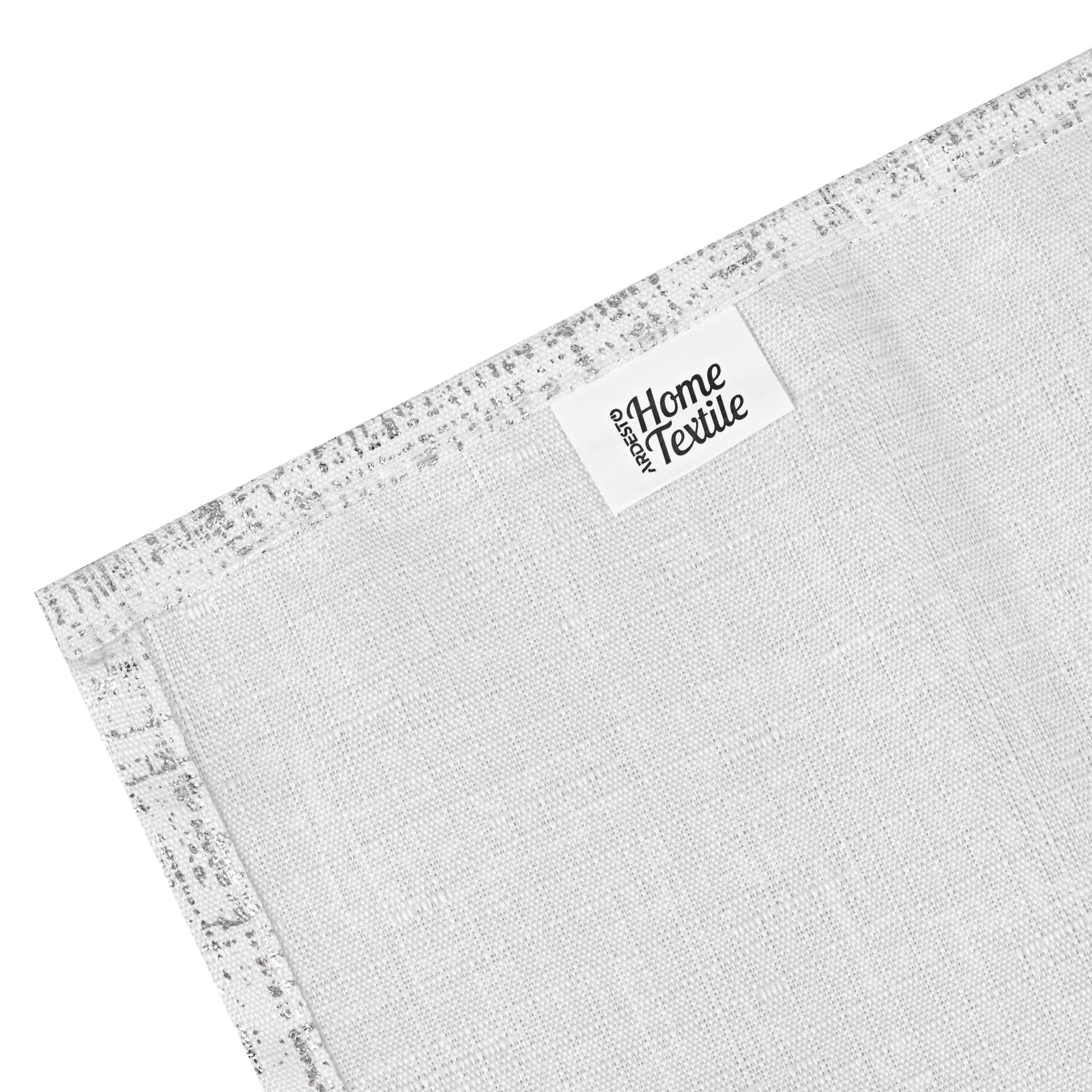 Скатерть Ardesto Shine 140x180 см Серебристый (ART08SS) - фото 3 Скатерть Ardesto Shine 140x180 см Серебристый (ART08SS) - фото 3