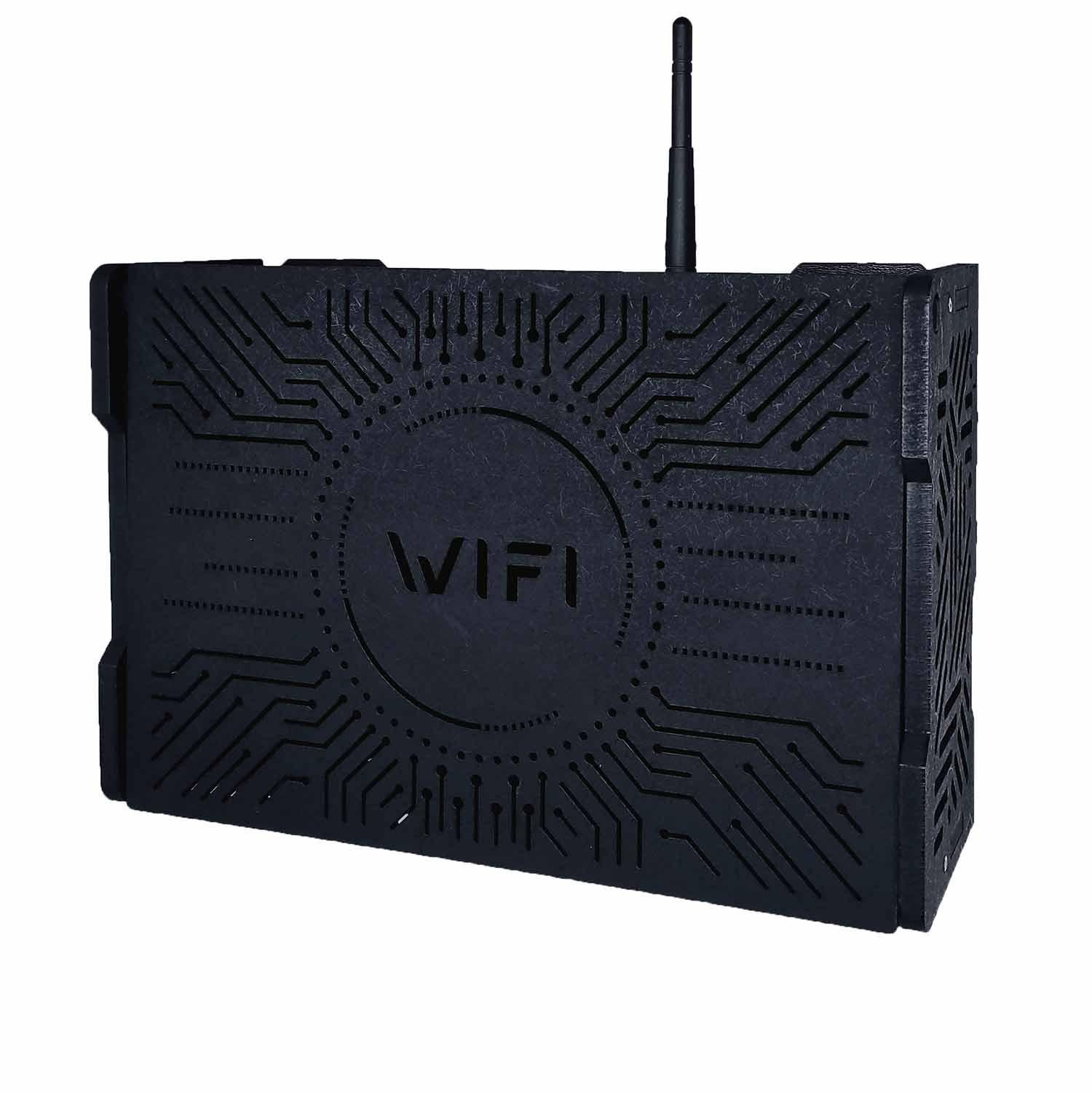 Полка под роутер Wi-Fi AI 30x0x10 см Черный (AI-100)