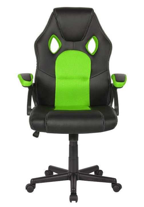 Кресло геймерское с TILT Home Fest Oskar до 120 кг Зеленый/Черный - фото 4