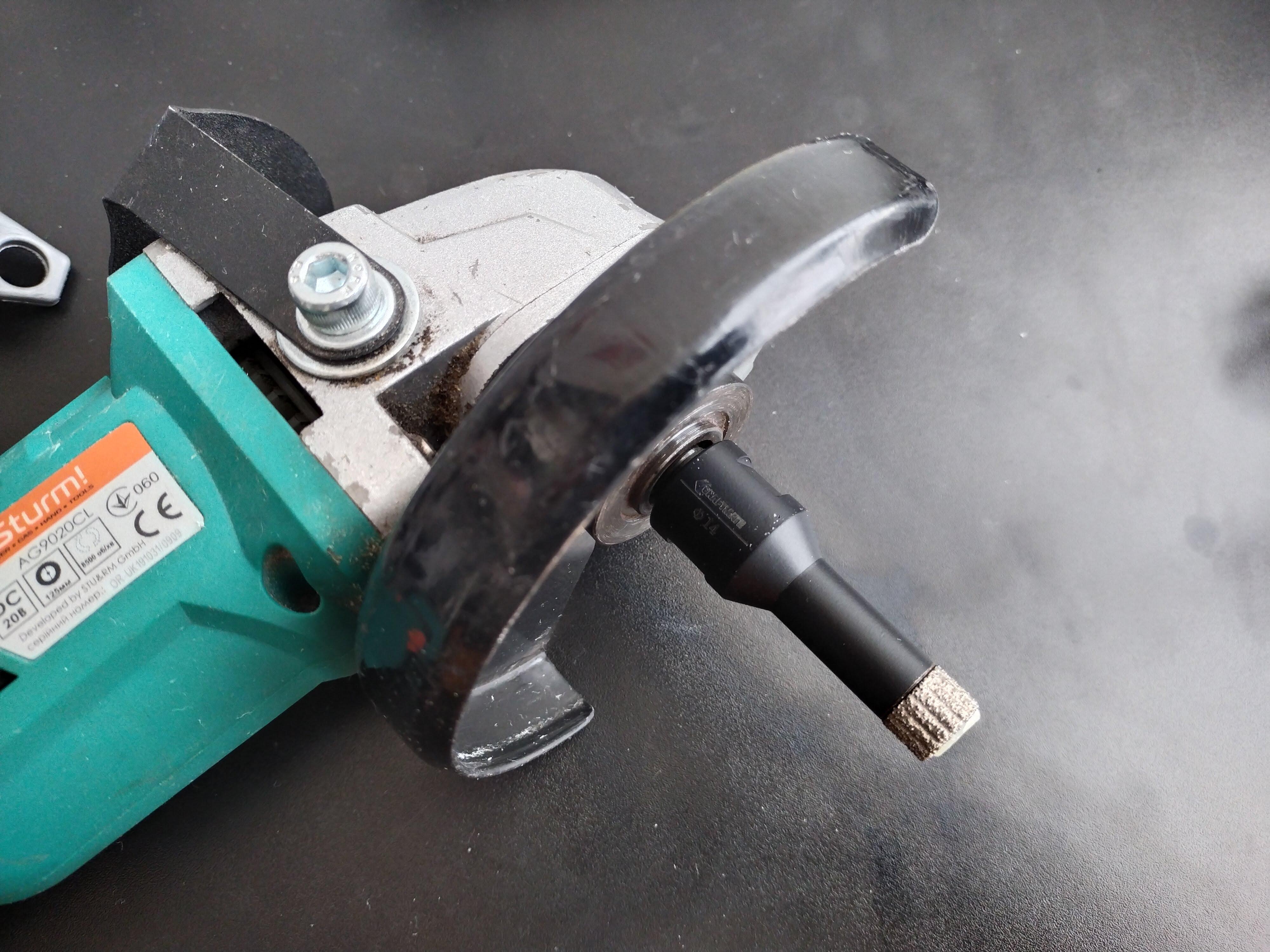 Коронка алмазная Craftmate 14 мм М14 сухое сверление для УШМ - фото 4 Коронка алмазная Craftmate 14 мм М14 сухое сверление для УШМ - фото 4