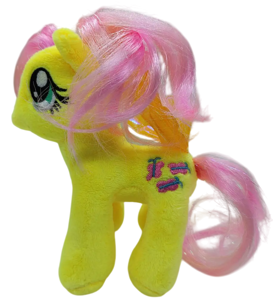 Плюшева іграшка поні Флаттершай Мій маленький поні Дружба це диво 16 см