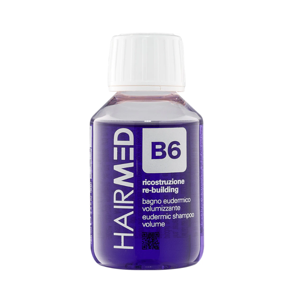 Шампунь-реконструктор еудермальний для об'єму HAIRMED B6 Re-Building Eudermic Shampoo Volume 100 мл