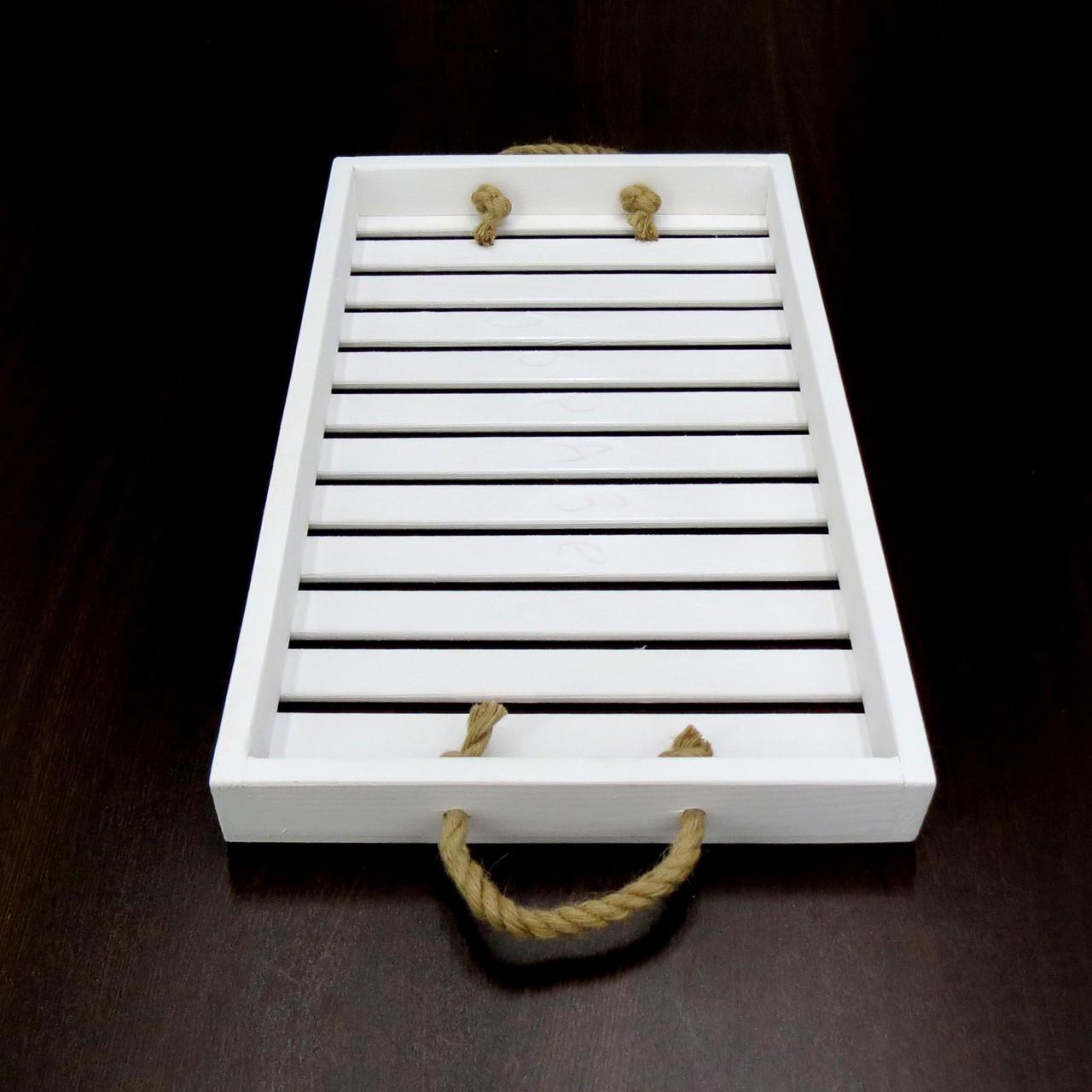 Піднос дерев'яний Буйон Зефір (ПДС-000120) - фото 3 Піднос дерев'яний Буйон Зефір (ПДС-000120) - фото 3