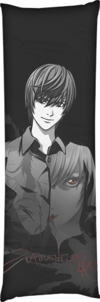 Подушка дакимакура Light Yagami 50x150 см (13534334)