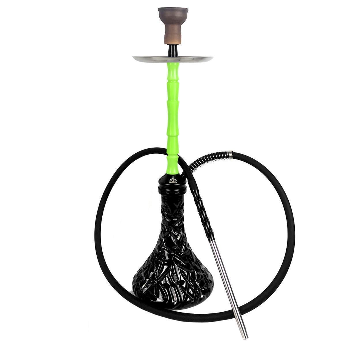 Кальян Rainbow Hookah 2.0 Green Crystal Black