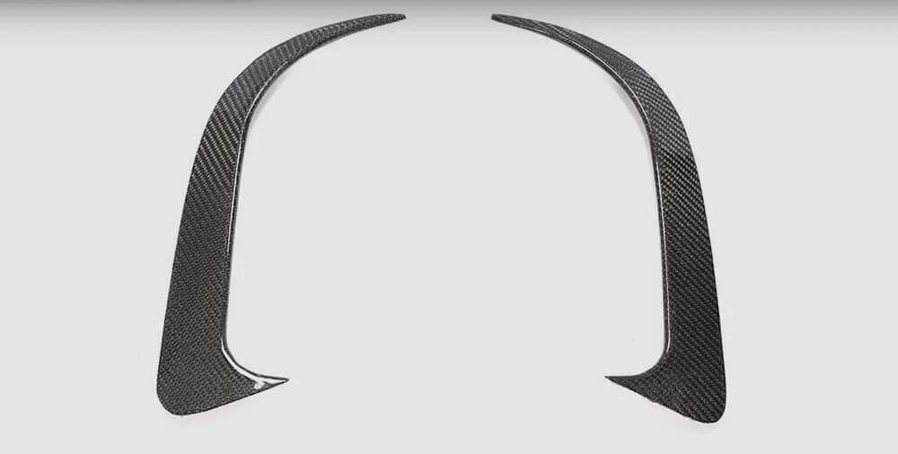 Накладки на задний бампер DDCarbon V1 для AMG-Line/CLA45 AMG SD/Mercedes CLA C117 2013-2019