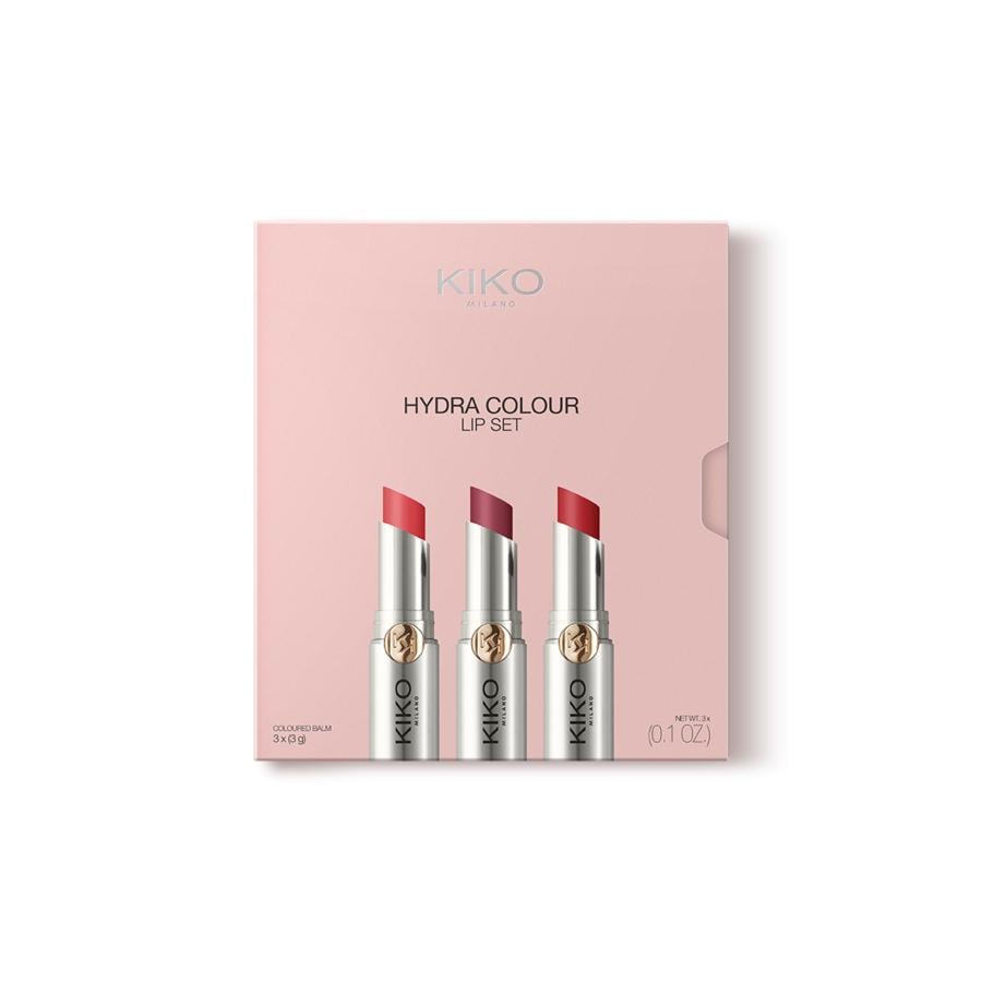 Подарунковий набір для губ Kiko Milano Hydra Colour Lip Set 03/06/09 (03507) - фото 1